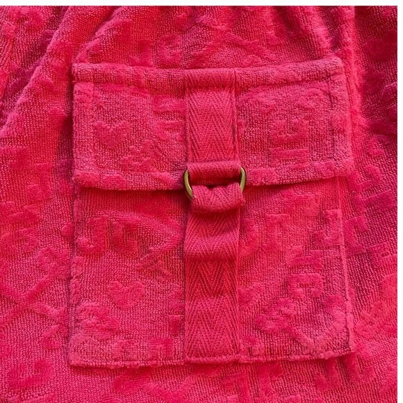 Vintage Juicy Couture Hot Pink Romper Terry Cloth Y2K - XS - Picture 6 of 10